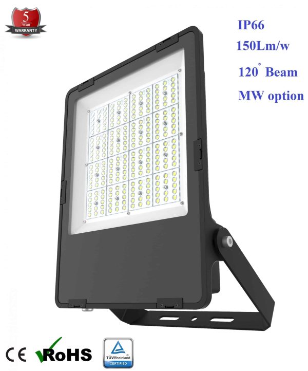 200W Smart LED MW Sensored Flood IP66 60,000 Hour Life 5 Years warranty - Image 6